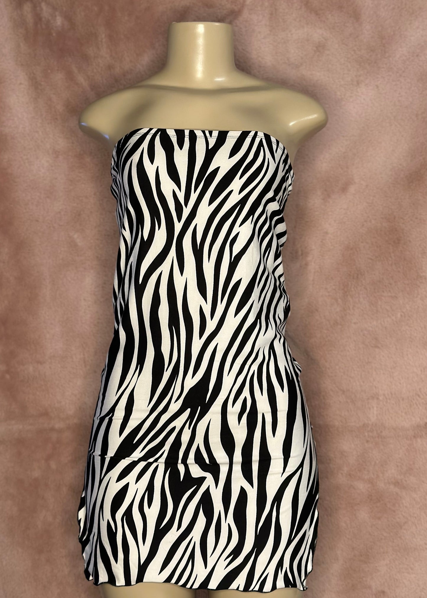 Tube Dress with Side Slits