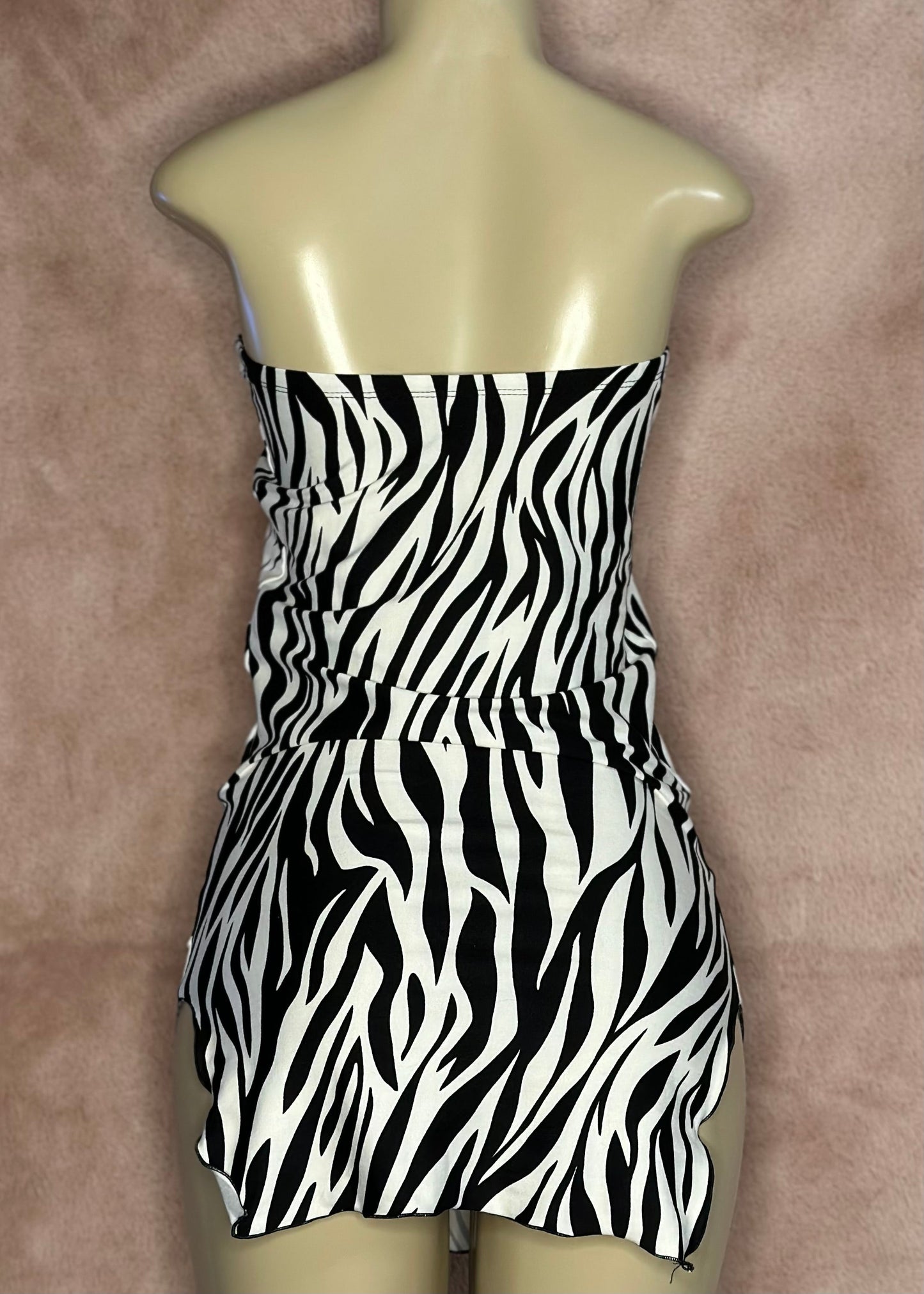 Tube Dress with Side Slits