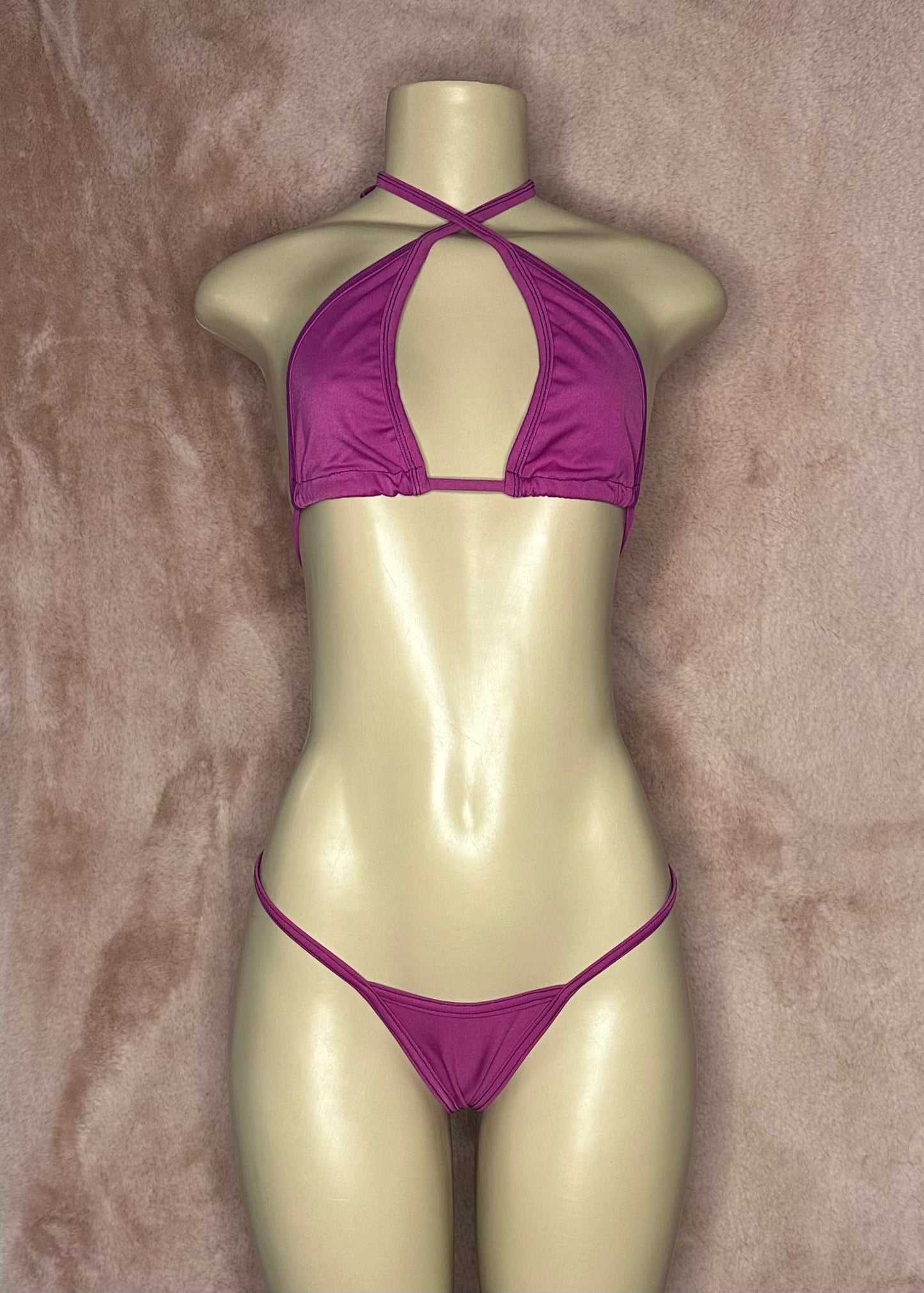 Full coverage Bikini - Purple