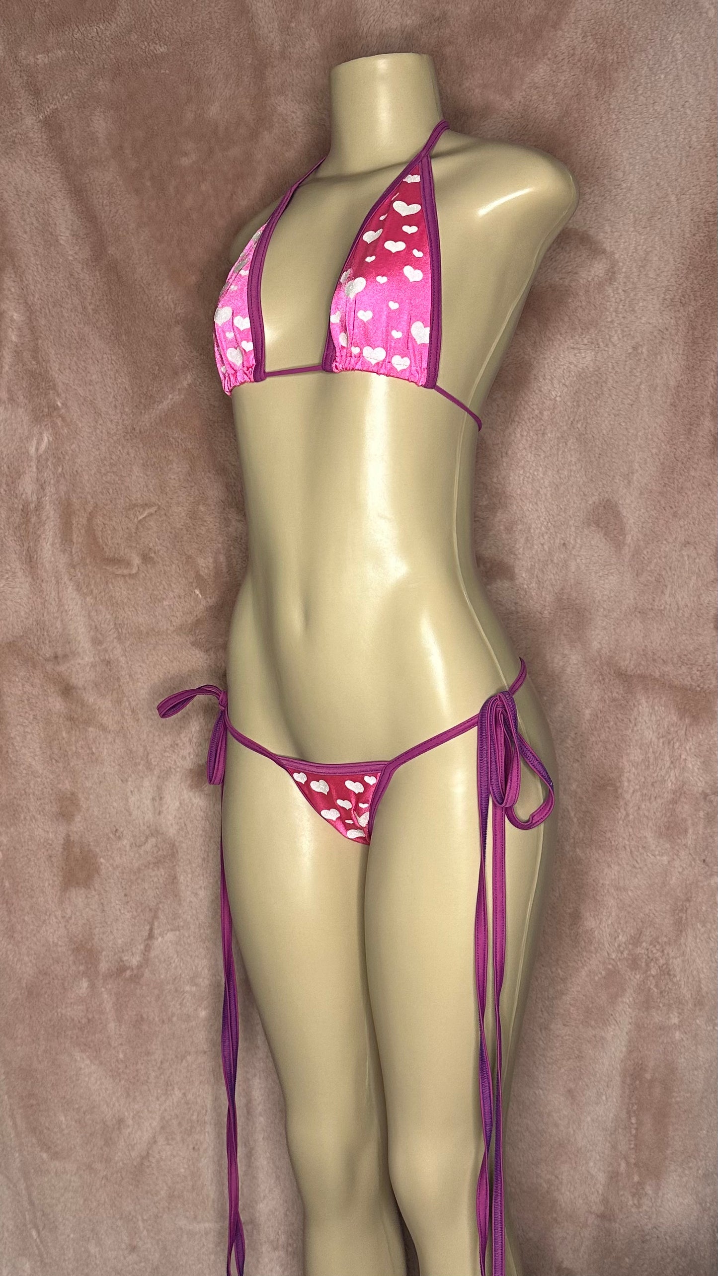 Valentines Full Coverage Bikini