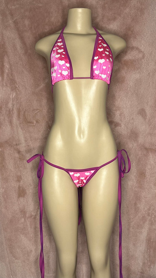 Valentines Full Coverage Bikini