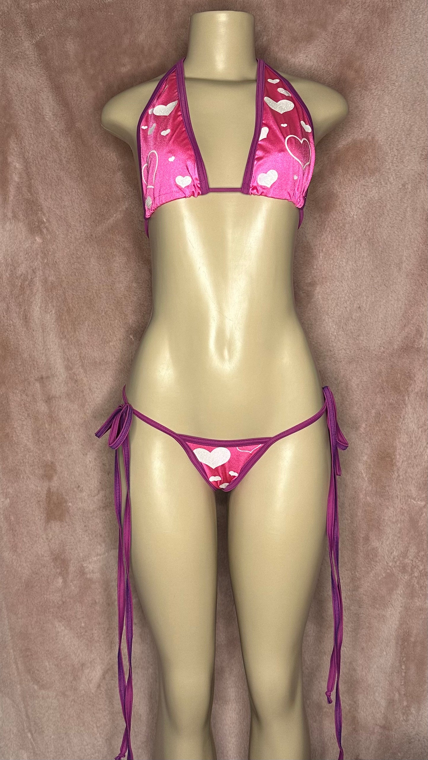 Valentines Full Coverage Bikini